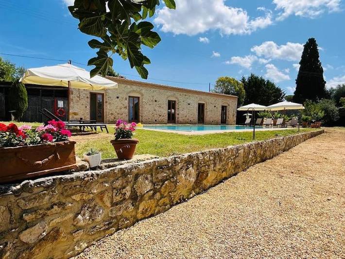 Villa pour 14 personnes, avec vue ainsi que piscine et jardin à Monteriggioni - 2