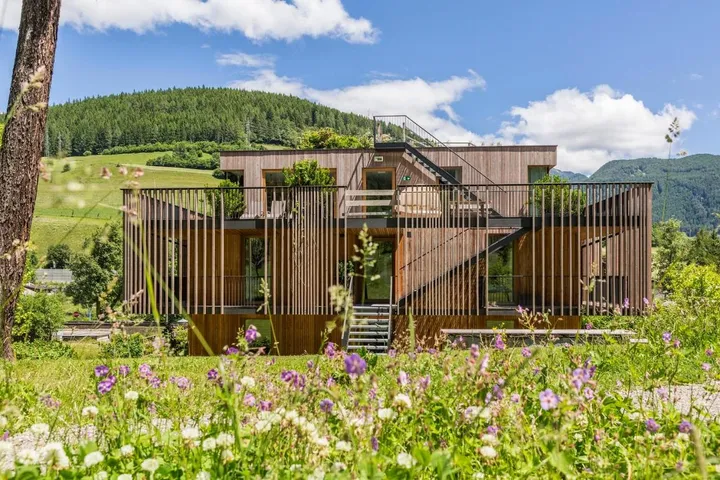 Hotel für 4 Personen, mit Ausblick und Sauna sowie Garten, mit Haustier - 1