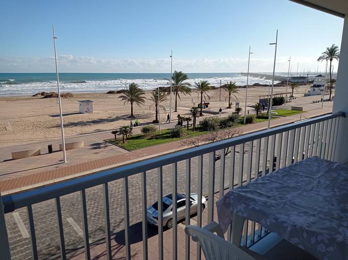 Apartamento de vacaciones para 4 personas, con terraza y vistas al mar, Se admiten mascotas - 1