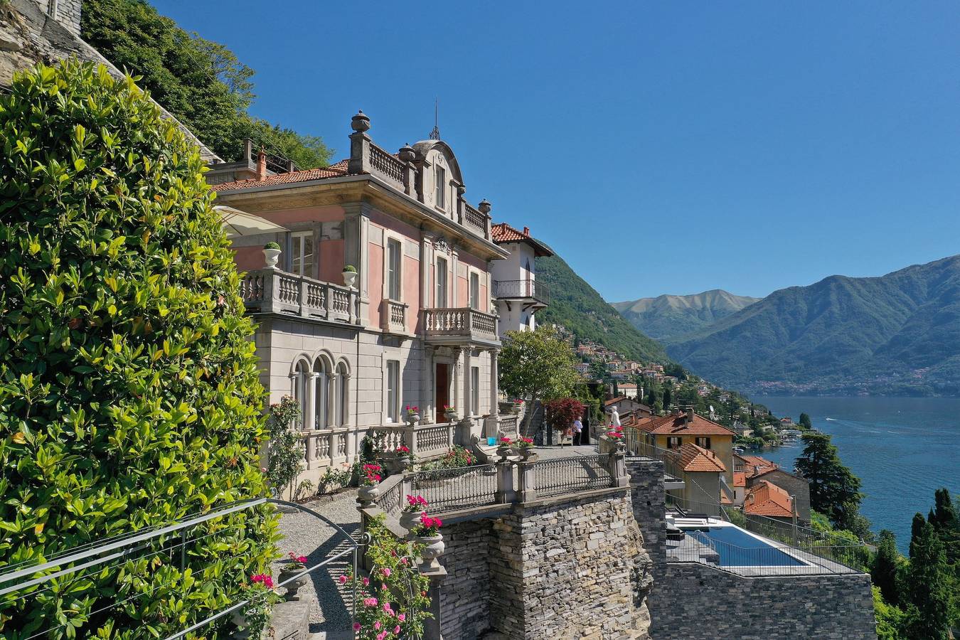 Villa Primavera in Moltrasio, Comer See