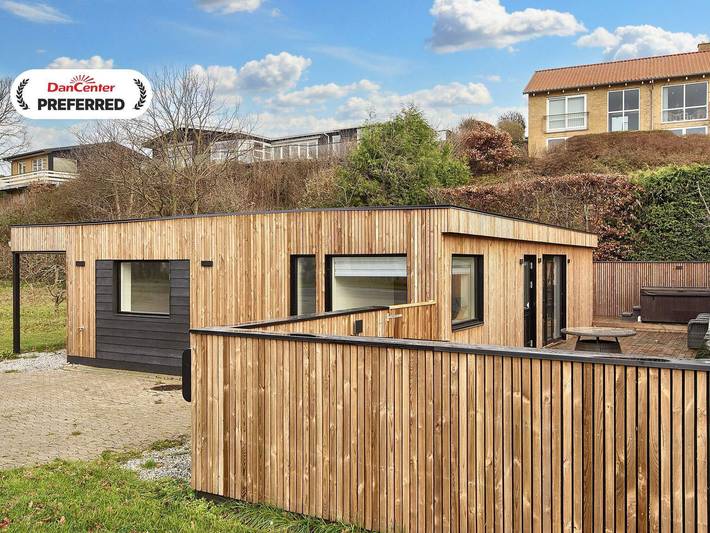 Ferienhaus für 6 Personen, mit Balkon/Terrasse und Terrasse, mit Haustier in Ebeltoft