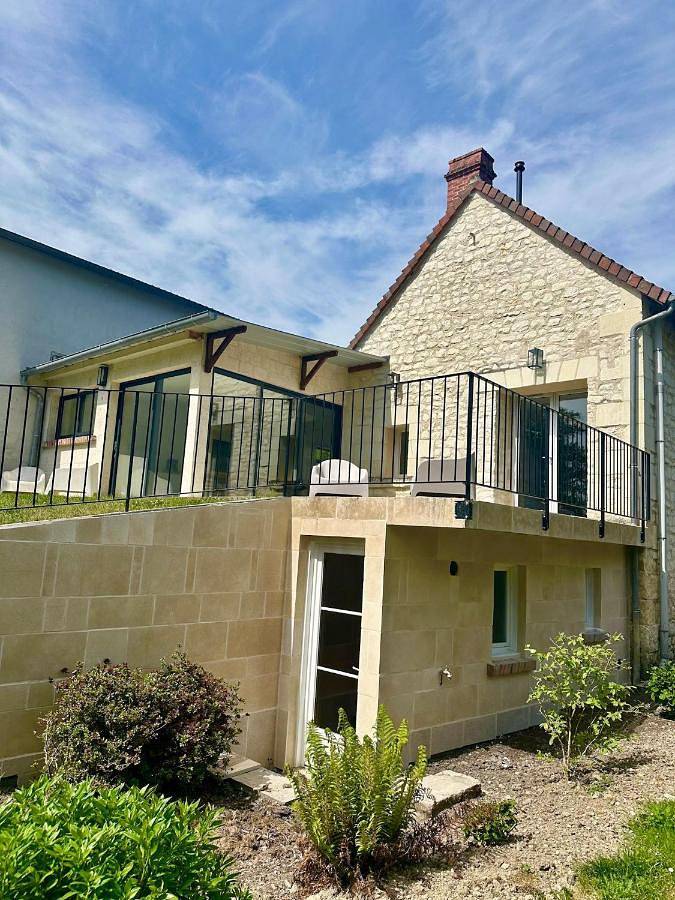 Location de vacances pour 8 personnes, avec jardin et vue, animaux acceptés à Villentrois