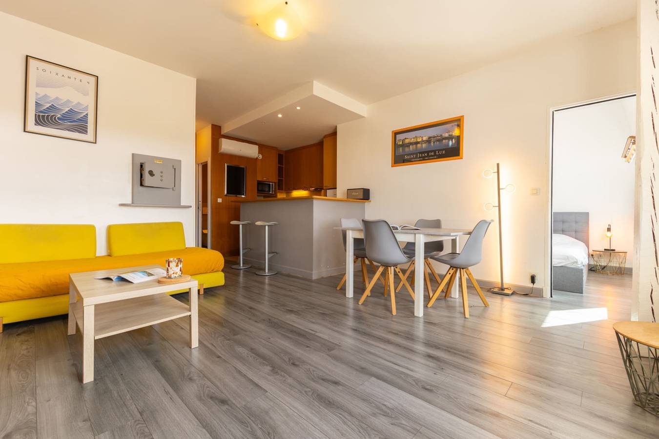 Appartement entier, Appartement Regina  vue mer climatisé  à Biarritz in Biarritz, Région de Bayonne