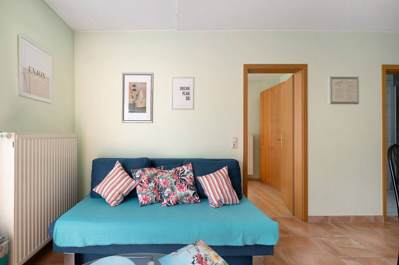 Ganze Wohnung, Ferienwohnung 'Gästehaus Mühlenhof - Riesling' mit privater Terrasse, privatem Garten und Wlan in Maring-Noviand, Bernkastel-Kues & Umgebung