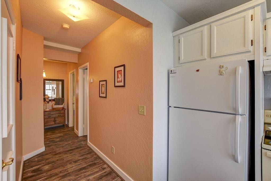 Die Terrasse in der Nähe der Innenstadt von Historic Courthouse Square in Prescott, Yavapai County