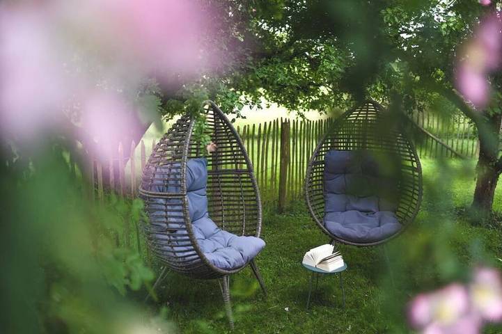 Ferienwohnung für 4 Personen, mit Terrasse und Garten in Niederstetten