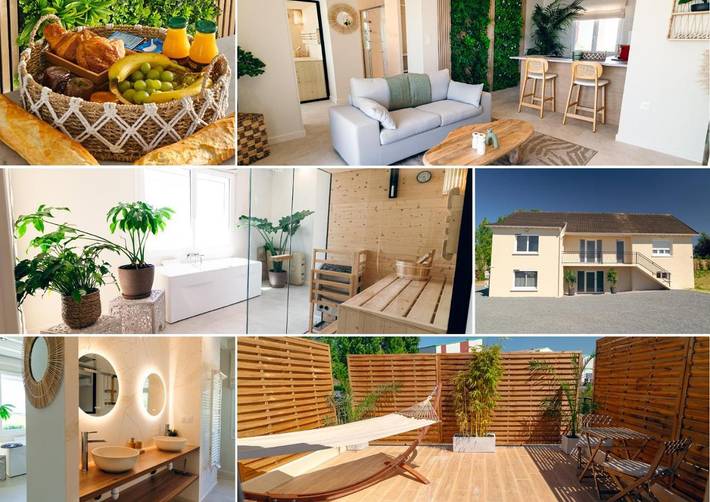 Gîte pour 2 personnes, avec terrasse ainsi que sauna et jacuzzi, animaux acceptés à La Ferté-Gaucher - 2