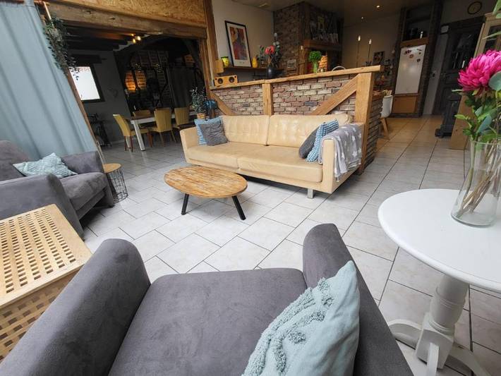 Location de vacances pour 4 personnes, avec jardin ainsi que terrasse et vue, animaux acceptés à Parfondeval - 3