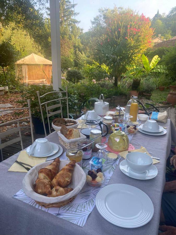 Au Jardin in Moissac, Quercy