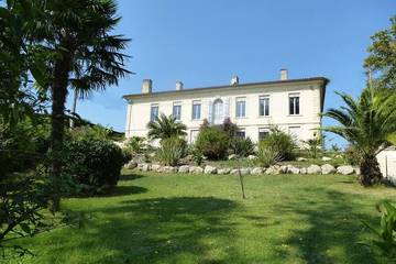 Château pour 21 personnes, avec jardin en Gironde