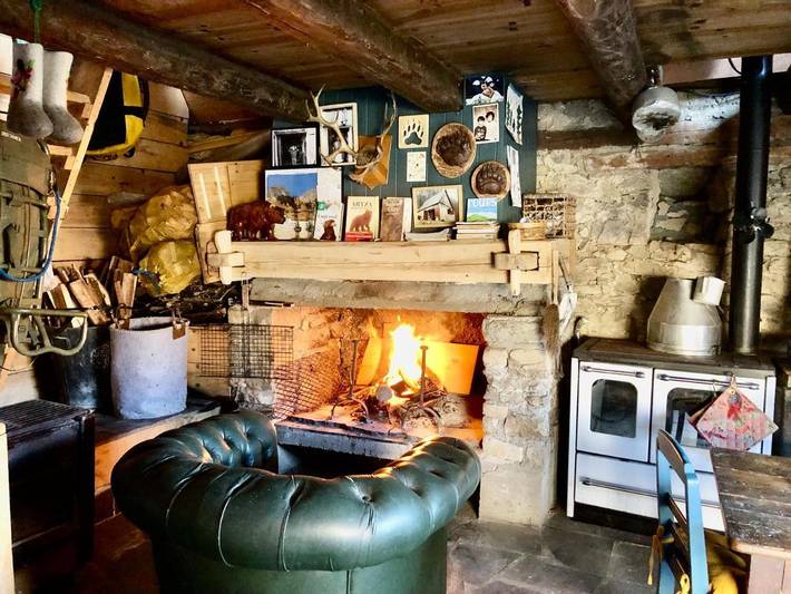 Location de vacances pour 2 personnes, avec terrasse et vue à Bordères-Louron