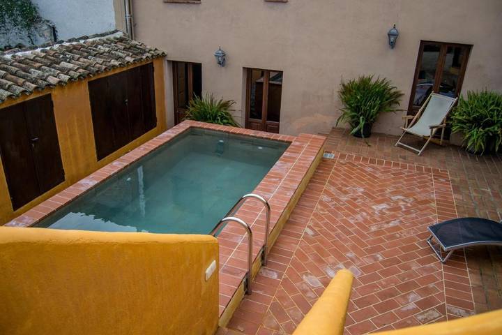 Casa rural para 11 personas, con piscina además de vistas y jardín en Bajo Penedés - 4
