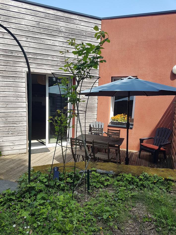 Gîte pour 4 personnes, avec jardin