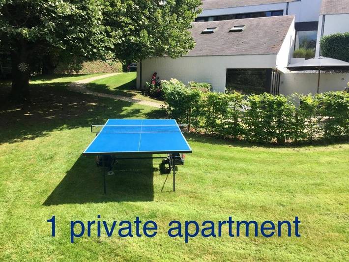 Gîte pour 5 personnes, avec jardin et vue à Grez-Doiceau