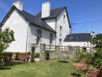 Chambre d’hôte pour 4 personnes, avec jardin à Plouescat