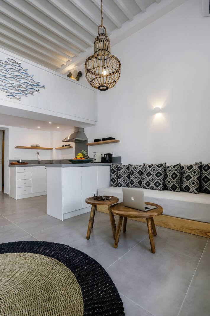 Ganze Wohnung, Apartment 'Sensation Luxury Mansion auf Mykonos' mit privatem Innenhof in Mykonos