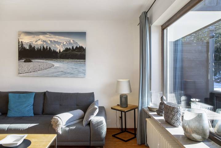 Ferienwohnung für 3 Personen, mit Garten und Balkon in den Ammergauer Alpen - 4