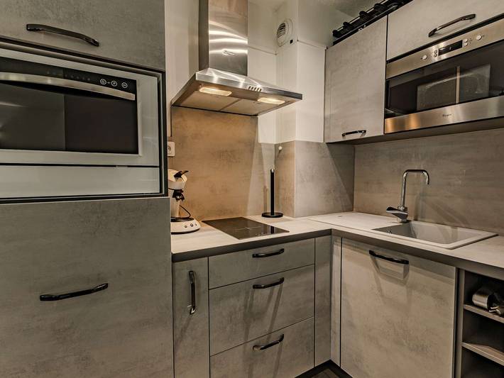 Gîte pour 4 personnes, avec terrasse dans Plagne Bellecote - 4