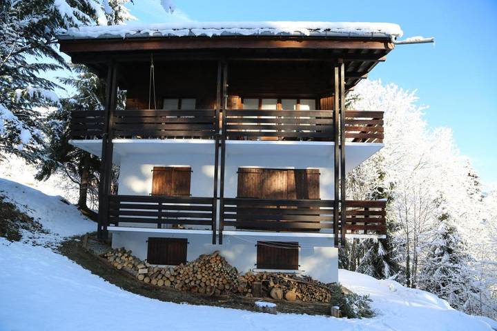 Chalet pour 10 personnes, avec terrasse à Cordon - 2