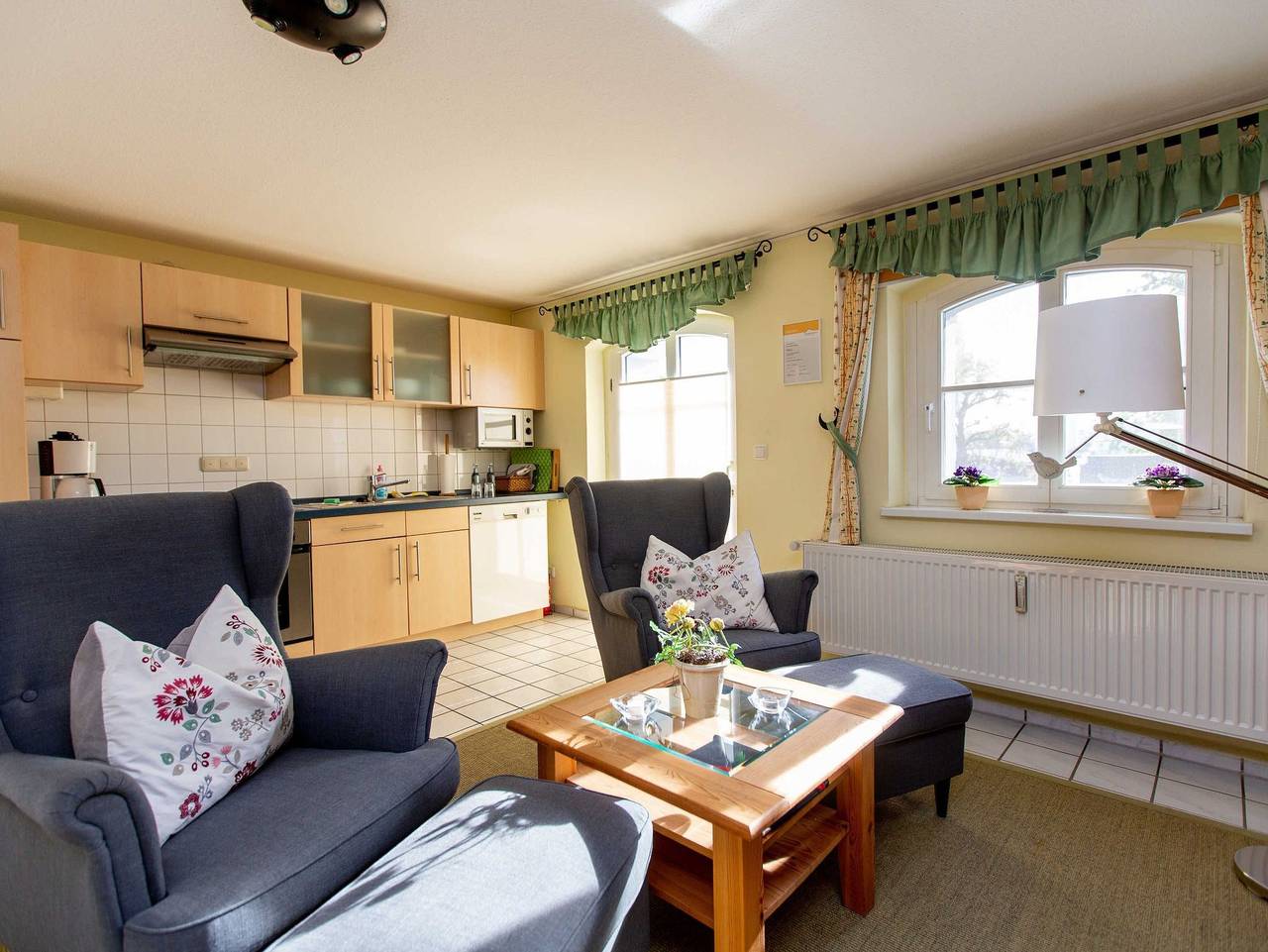 Ganze Wohnung, Ferienwohnung 'Blanck 3' mit Seeblick, privater Terrasse und Wi-Fi in Malchow, Fleesensee