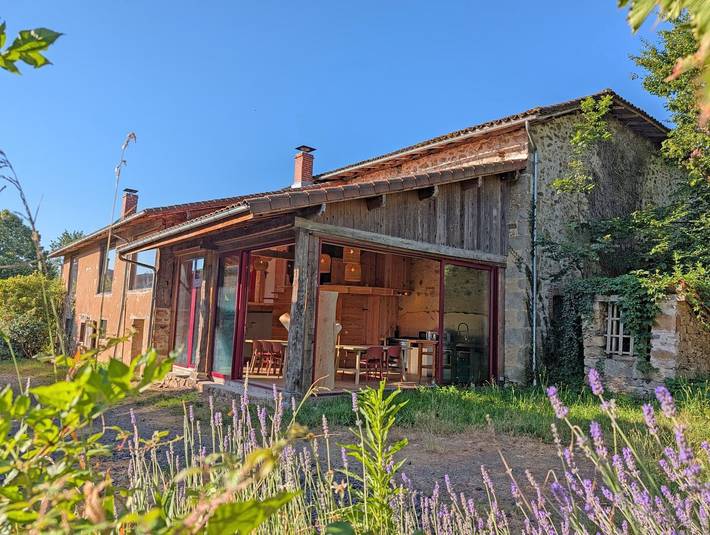 Gîte pour 9 personnes, avec Terrasse