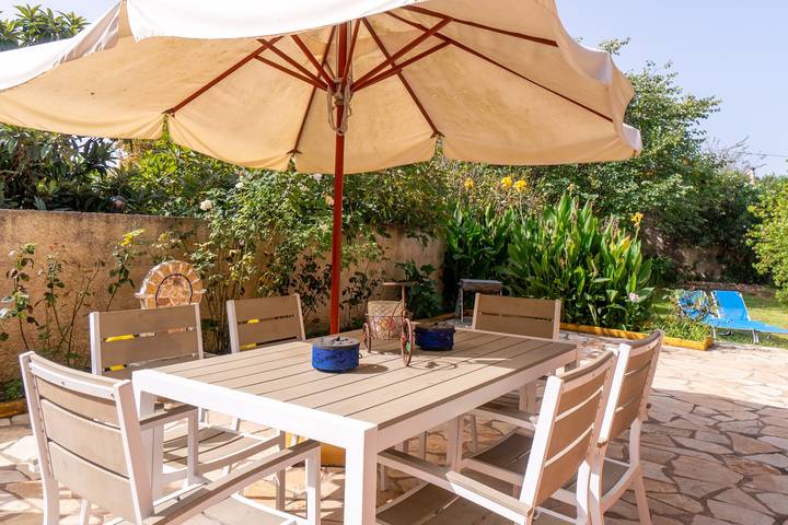 Ferienhaus für 6 Personen, mit Balkon und Garten auf Korfu