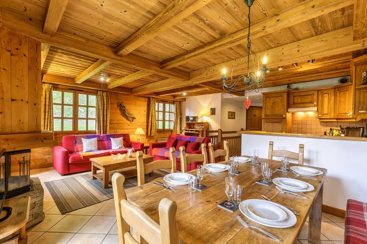 Ferienwohnung für 8 Personen, mit Terrasse und Kinderpool in Chamonix - 4