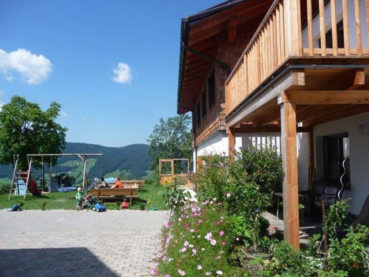 Ganze Ferienwohnung, Familienferienhof Stabauer in Zell am Moos, Irrsee