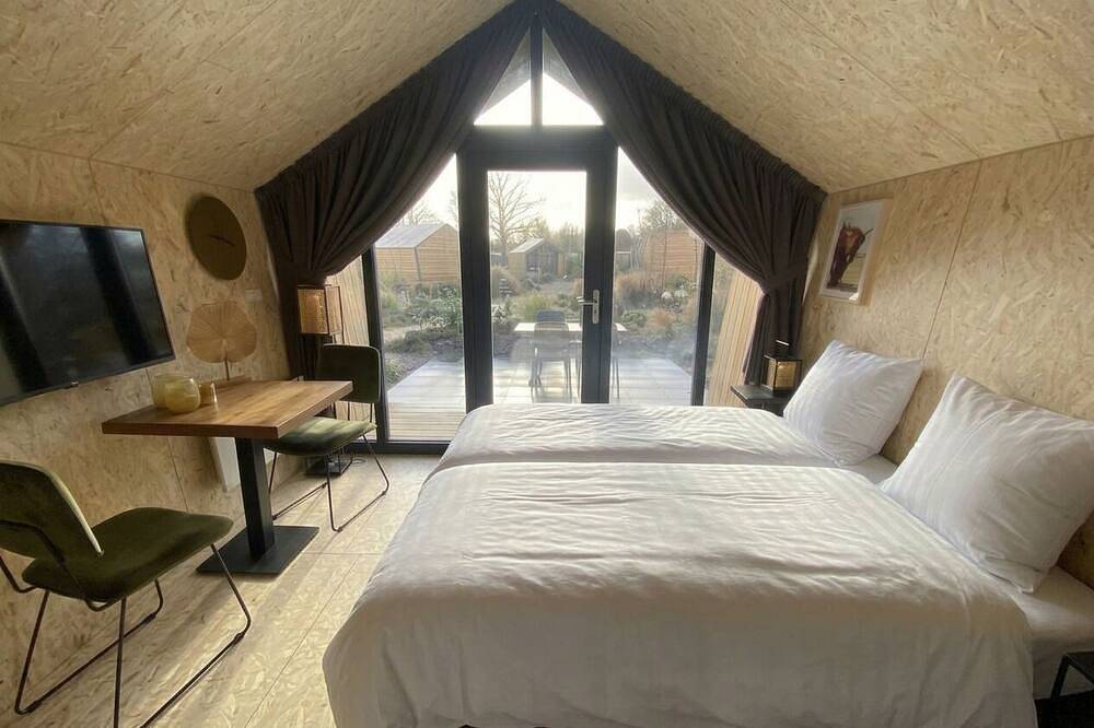 Chalet mit 1 Schlafzimmer und einer Terrasse in Veluwemeer