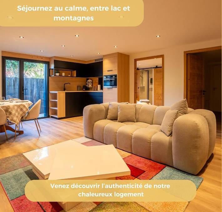 Apartamento de vacaciones para 4 personas, con jardín y terraza - 1