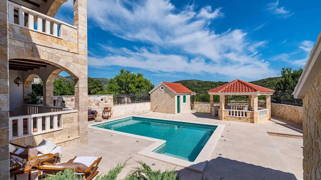 Villa für 8 Personen (160 m²) in Vrsine in Marina, Żupania splicko-dalmatyńska