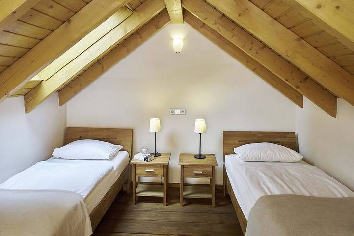 Sanddornhaus, 64 m² auf 2 Ebenen für 4+1 Pers., 1 Schlafzimmer, 1 Schlafgalerie in Görzig, Rietz-Neuendorf