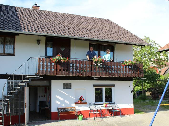 Ferienwohnung für 4 Personen, mit Balkon und Terrasse sowie Garten in Kaiserstuhl