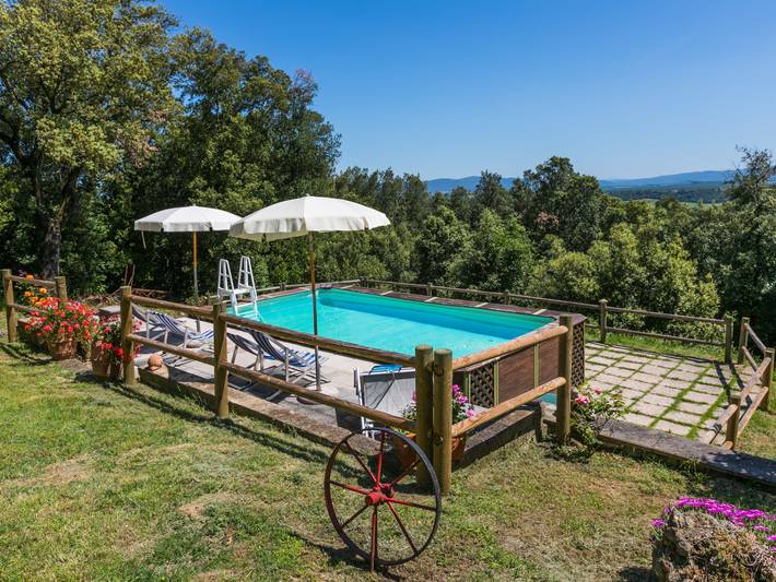 Ferienwohnung für 5 Personen, mit Terrasse und Garten in San Gimignano - 3