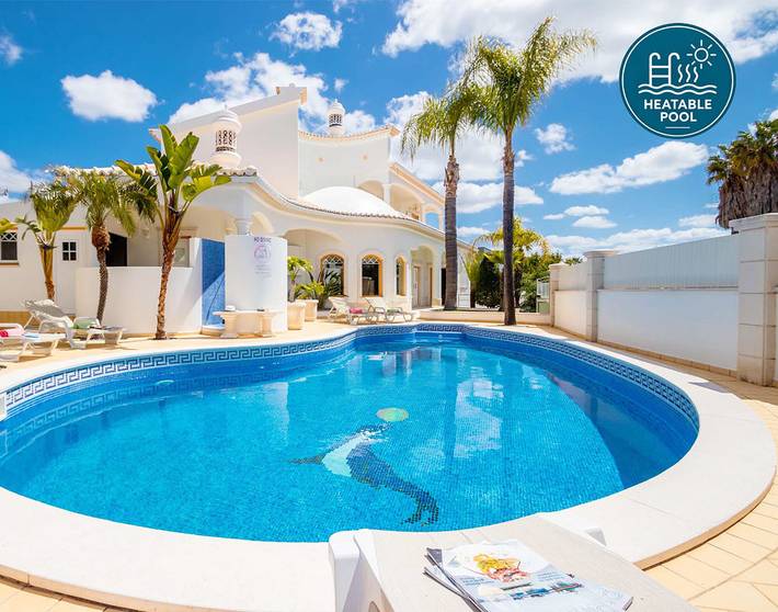 Villa para 14 pessoas, com Varanda e Terraço e ainda Jardim em Albufeira
