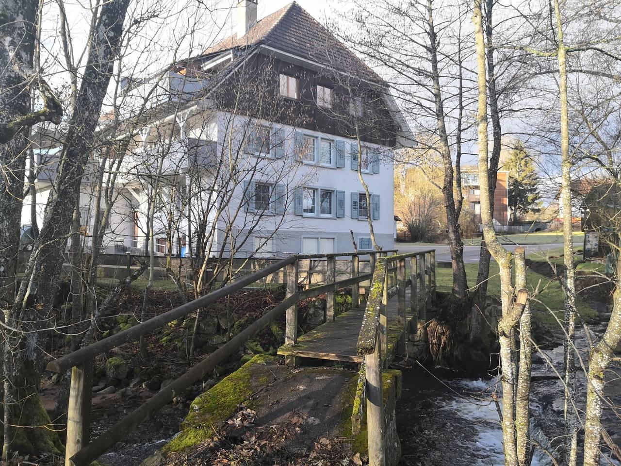 Ganze Wohnung, Ferienwohnung 'Alter Farbhof' mit Privatterrasse, Gemeinschaftsgarten und Wi-Fi in Ühlingen-Birkendorf, Südschwarzwald