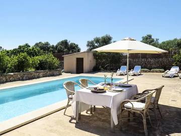 Villa in Cala s'Almonia, Santanyí für 4 
