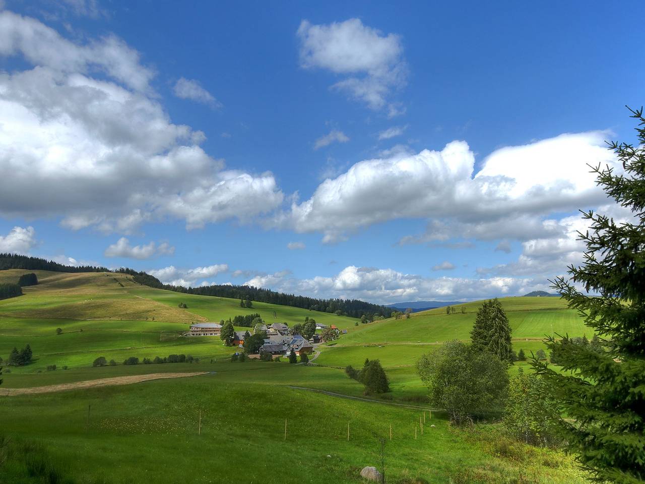 Derwaldfrieden naturparkhotel - Juniorsuitepanorama in Todtnau, Forêt-Noire du Sud