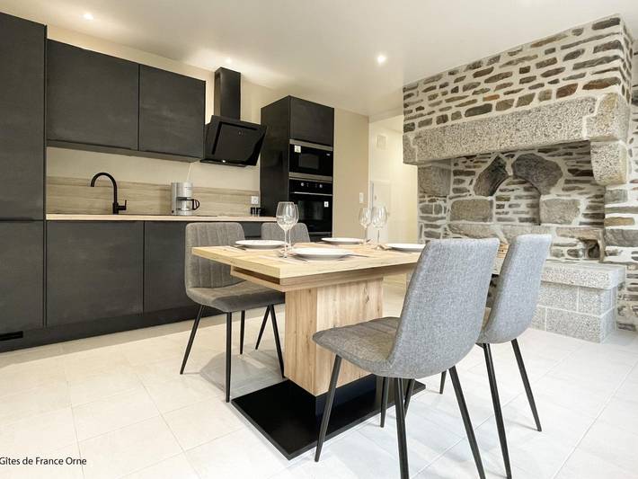 Maison de vacances pour 2 personnes, avec terrasse dans Orne