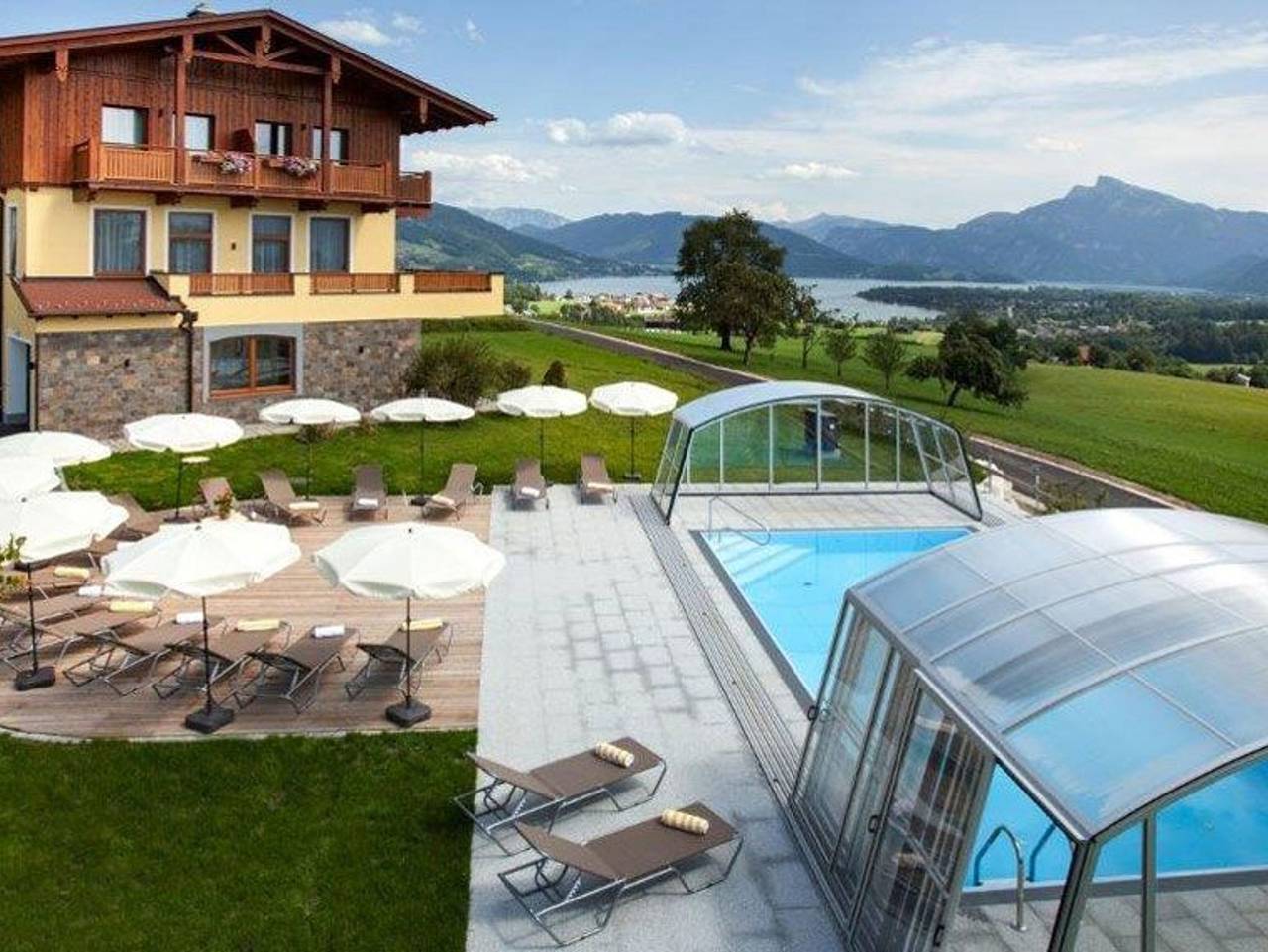 Panoramahotel Leidingerhof - Einbettzimmer in Mondsee & Irrsee