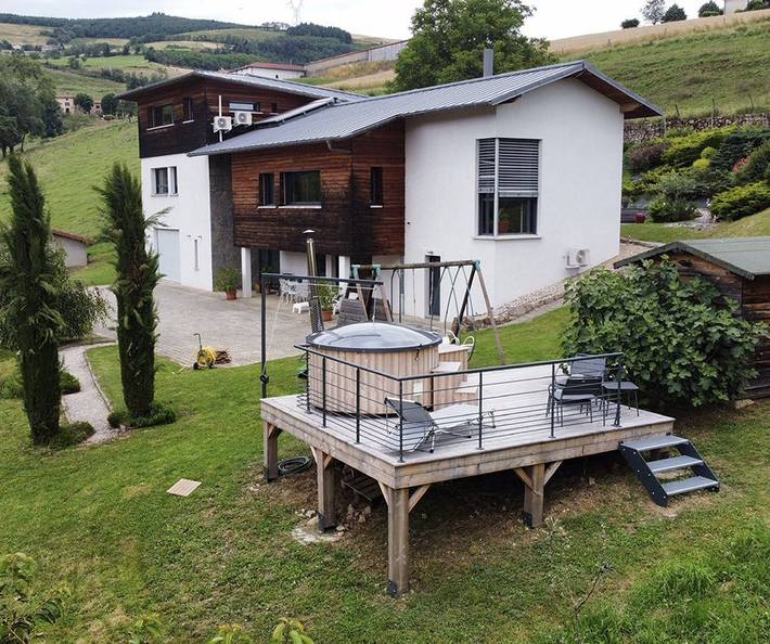 Chambre d’hôte pour 3 personnes, avec jardin et jacuzzi
