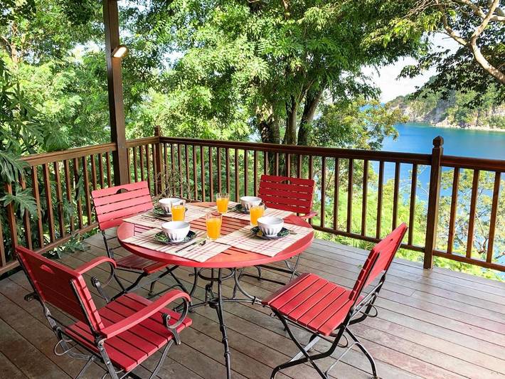 Villa pour 4 personnes, avec jardin ainsi que piscine et vue à Deshaies - 2
