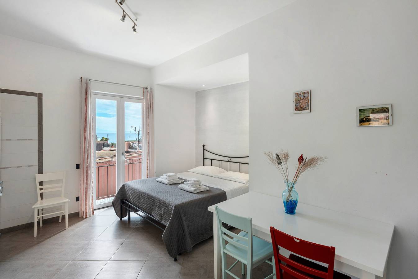 Habitación 'Monolocale Scirocco Vista Mare' con Vista al Mar, Wi-Fi y Aire Acondicionado in Cetara, Costa Amalfitana