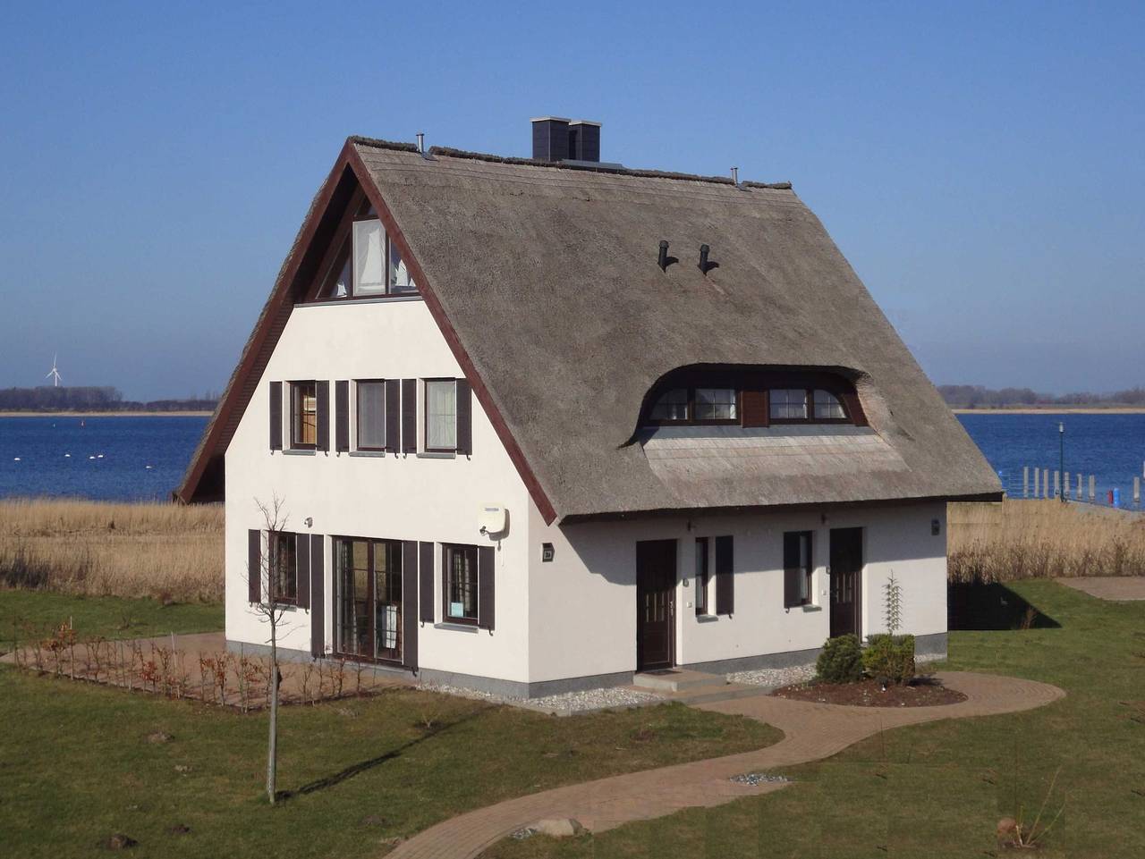 Ferienhaus Boddenblick und Kranich in Vieregge, Neuenkirchen (Rügen)