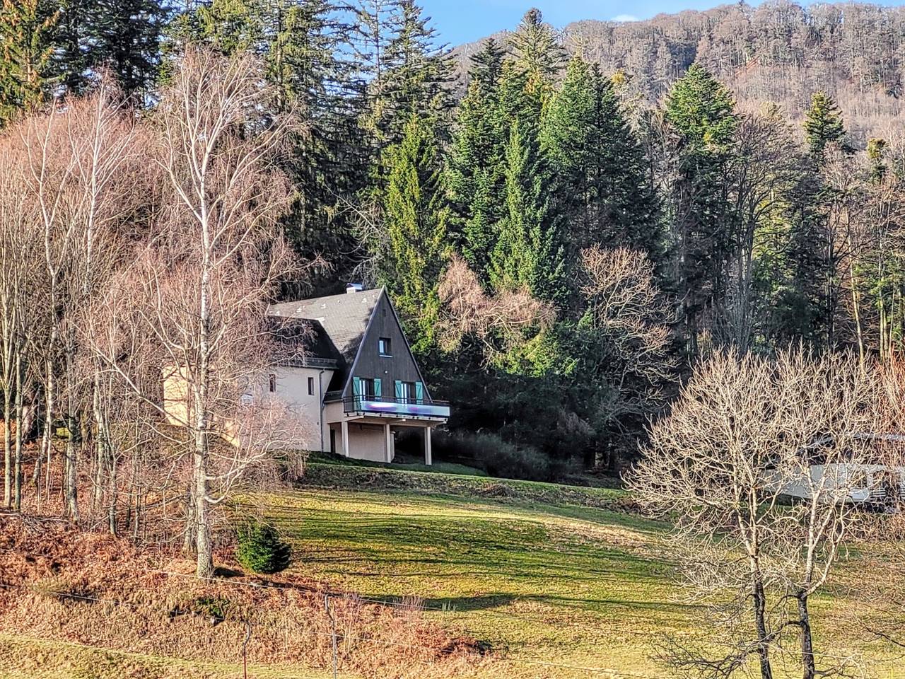 Gezellig chalet met panoramisch uitzicht in Kruth in Kruth, Parc naturel régional des Ballons des Vosges