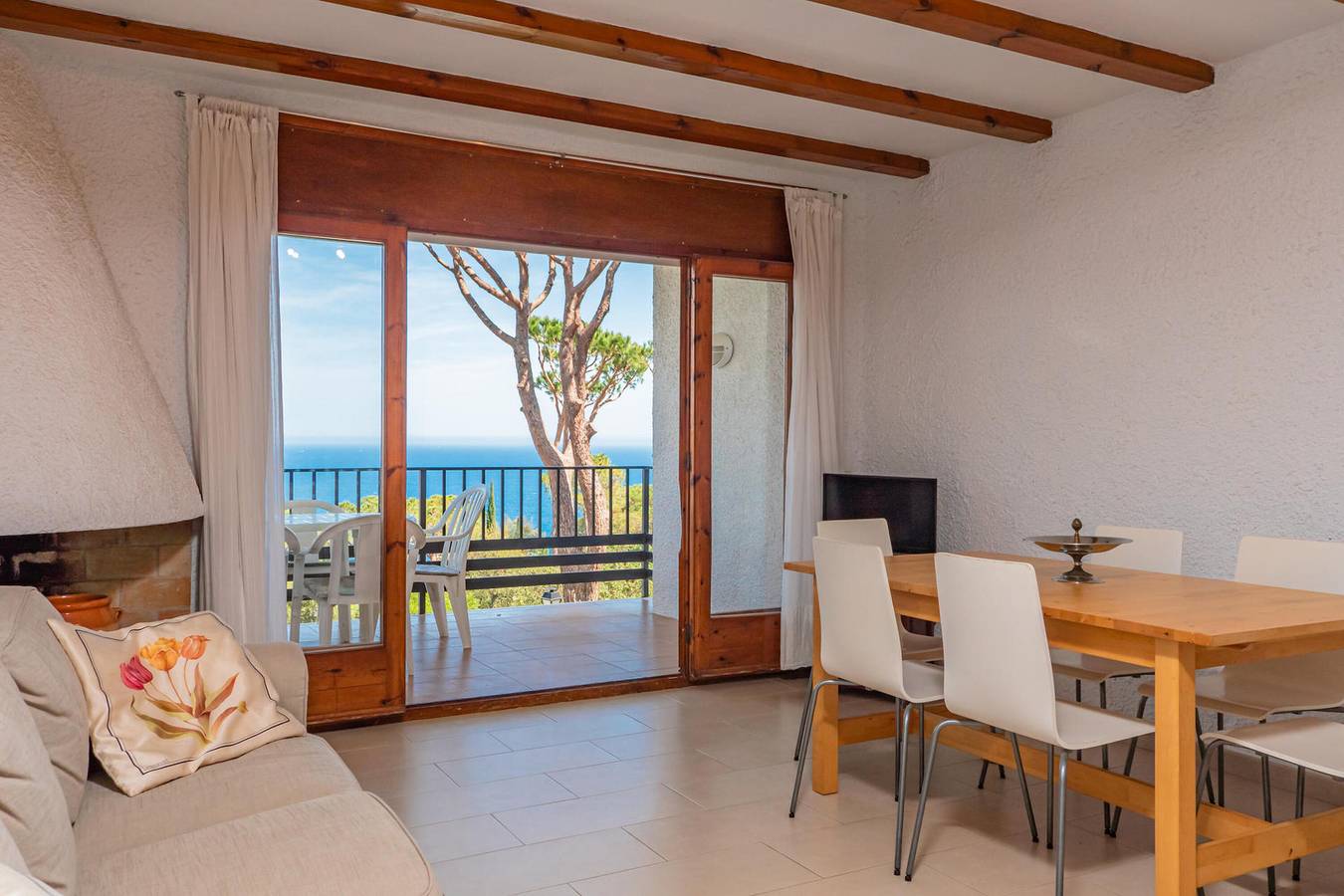 Appartement entier, E-2 Appartement avec vues magnifique sur la mer et avec piscine in Calella de Palafrugell, Palafrugell