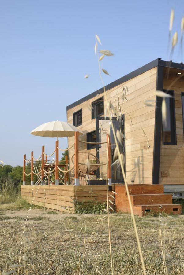 La Tiny House des Vignes du Château de Vauclaire in Meyrargues, Région d'Aix-en-Provence