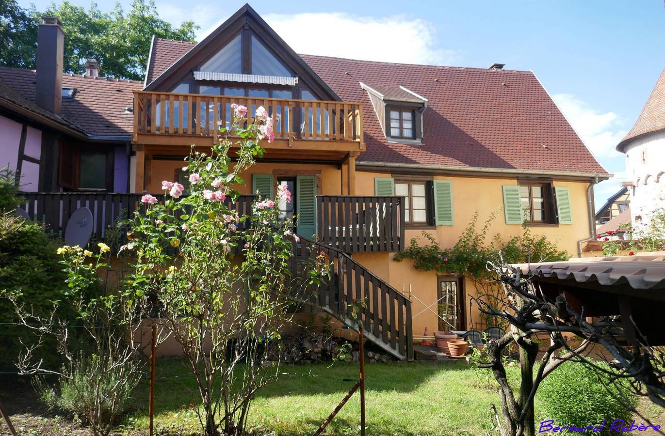 Appartement entier, Appartement 1, face Vosges et vignes, calme, confortable, Alsace in Ammerschwihr, Parc naturel régional des Ballons des Vosges