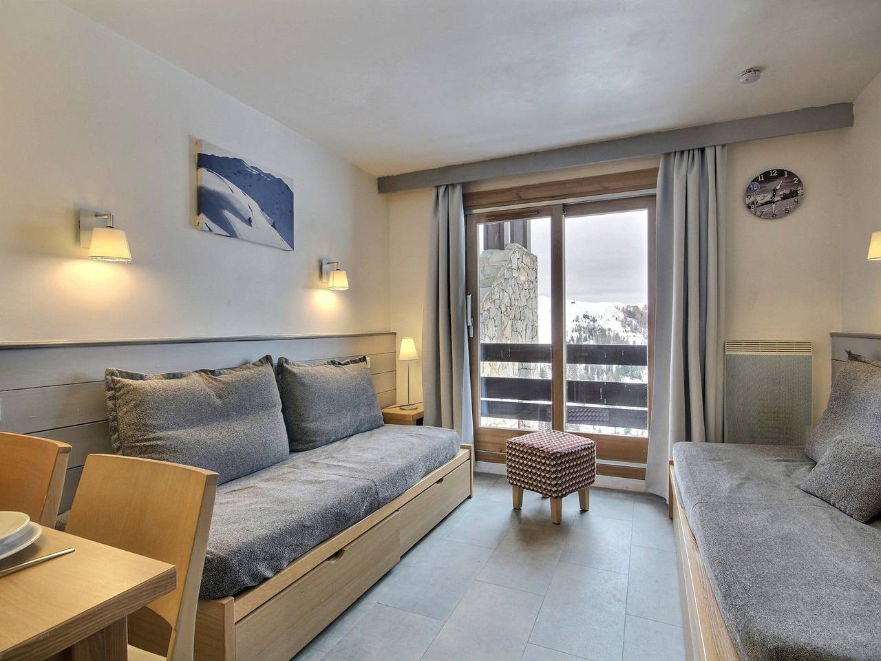 Appartement entier, Appartement cosy 4/5 pers, proche des pistes in Belle Plagne, La Plagne-Tarentaise
