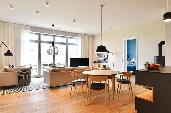 Ferienwohnung für 4 Personen, mit Terrasse und Garten sowie Sauna in Dassow